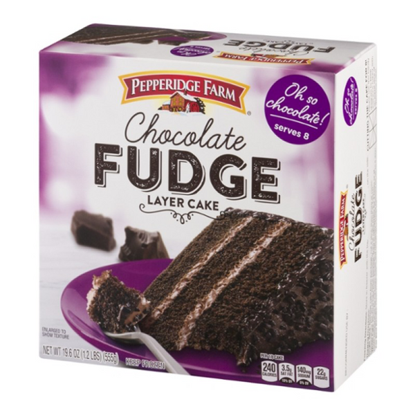 Chocolate Fudge Cake (Pepperidge Farm) 19.6oz Product